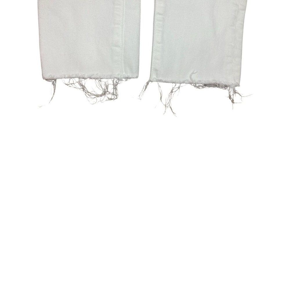 Aritzia Denim Forum The Lola High Rise Skinny Crop White Jeans size 27 - Picture 6 of 6